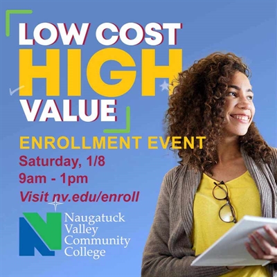 Naugatuck Valley Community College Offering Virtual Spring Enrollment Event This Saturday, January 8