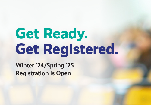 Winter and Spring registration opens now open