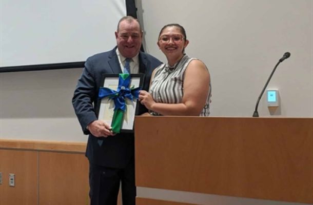 Waterbury Mayor Neil M. O’Leary Honored at NVCC’s All-College Meeting