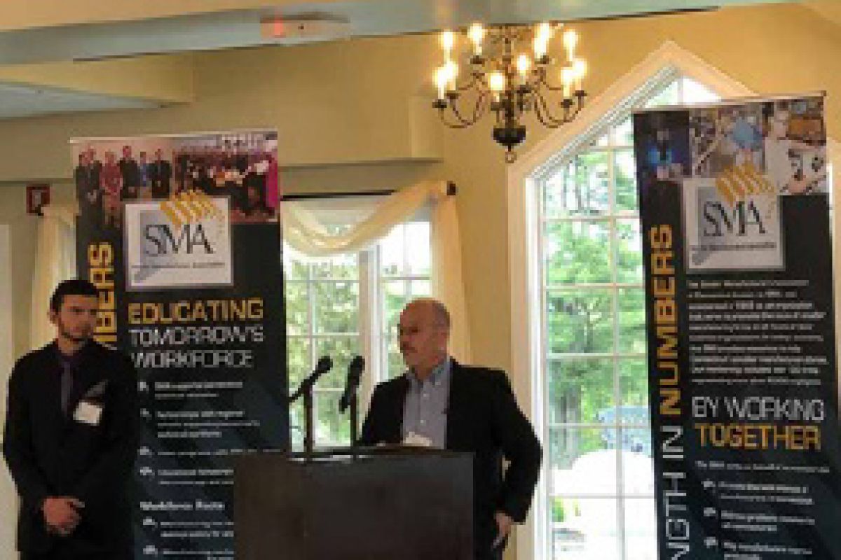 Smaller Manufacturers Association of Connecticut Honors NVCC Student of the Year