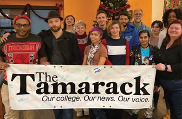 CT Society of Professional Journalists Awards NVCC’s Tamarack Newspaper Six Excellence in Journalism Awards