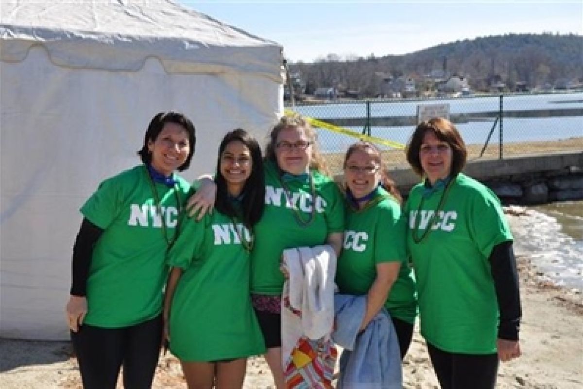 NVCC Students and Staff Take the Plunge to Support Special Olympics