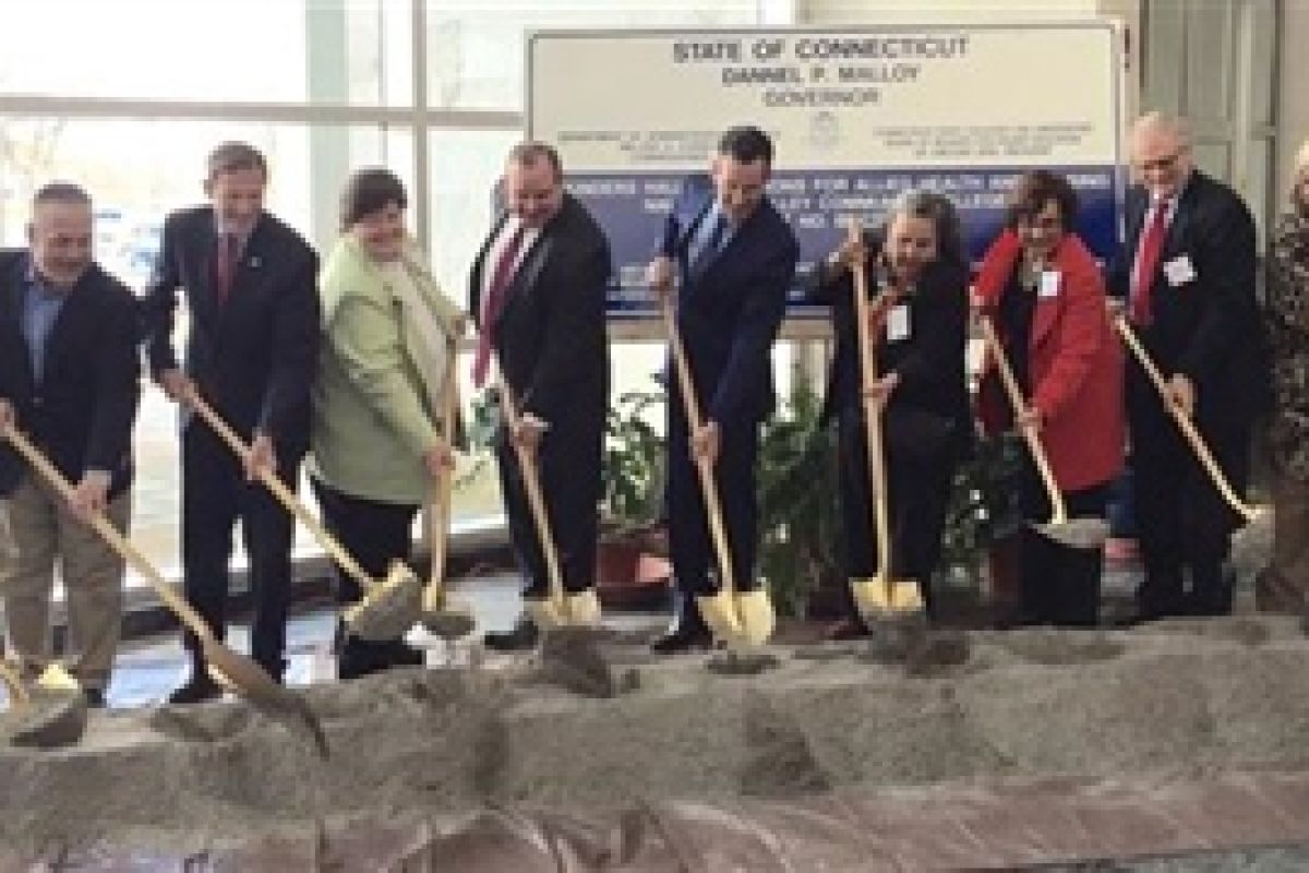 Naugatuck Valley Community College Breaks Ground on Center for Health Sciences