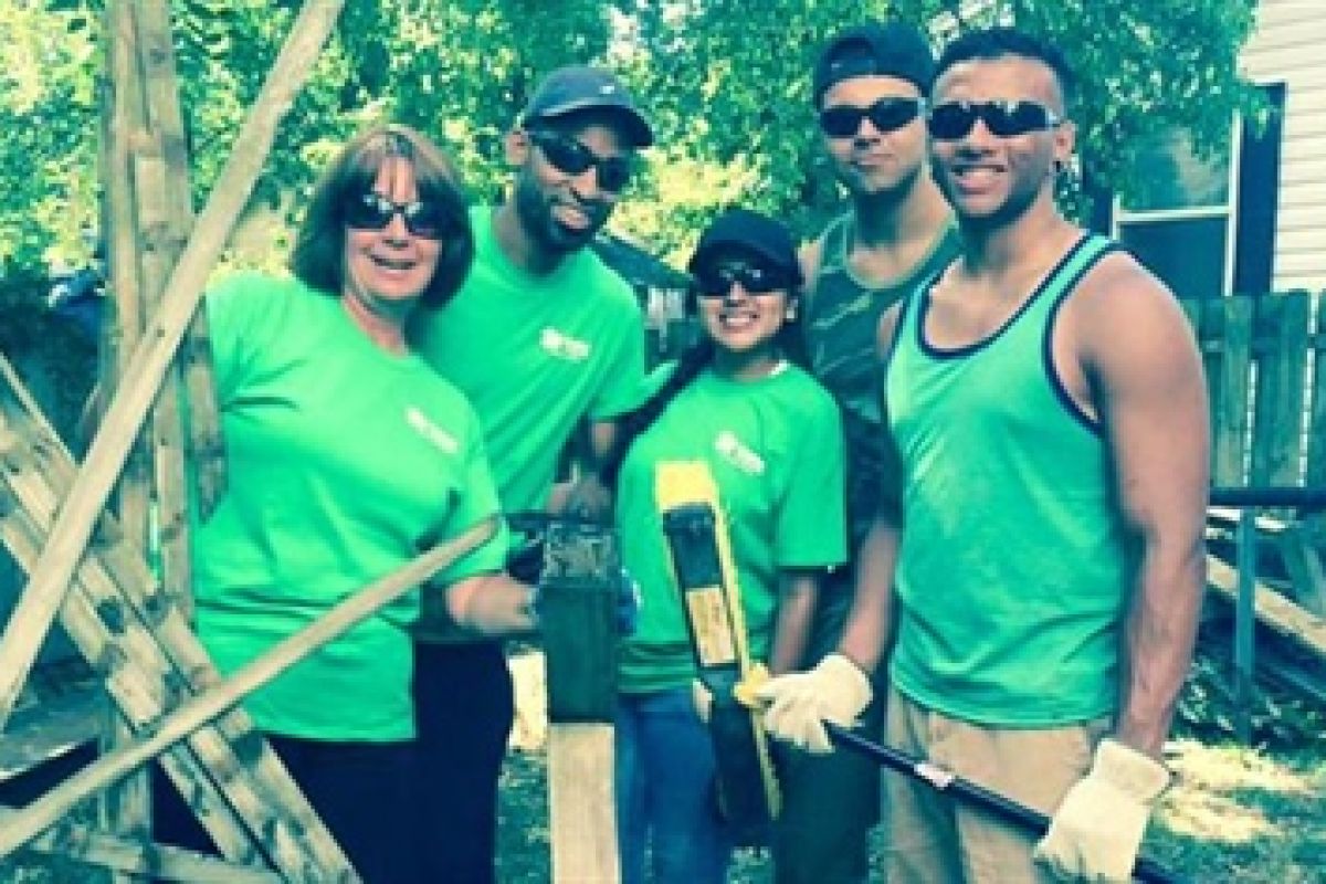 NVCC Students and Staff Partner with Habitat for Humanity to Rebuild Homes Devastated by Superstorm Sandy