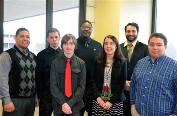 Male Students Recognized for Drive, Success