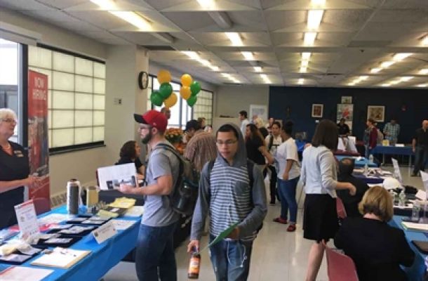 NVCC Hosts Students for Hire Job Fair